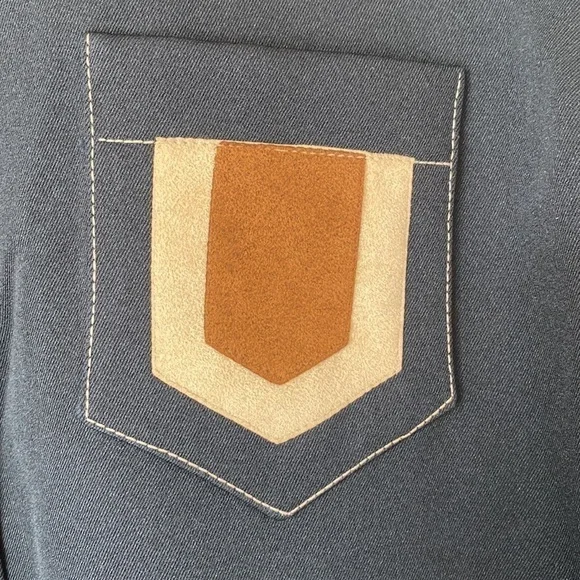 Vintage Rare Howard Wolf Long Sleeved Collared Dress - Picture 3 of 8